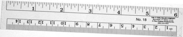 Westcott 18 6-Inch Flexible Metric Ruler