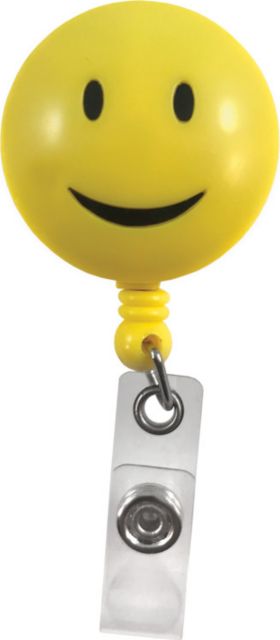 DELUXE RETRACTEZE ID HOLDER IN SLIDE PACK-SMILEY FACE