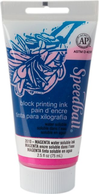 Block Ink Water Based 2.5 oz Magenta