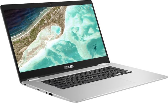 ASUS ChromeBook Silver No Touch Screen 15.6'' N3350/4GB/32GB - ONLINE ONLY