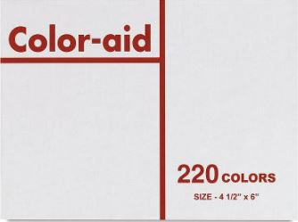 Colored Paper Standard Set 4.5x6 220 Colors