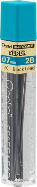 LEAD MECHANICAL PENCIL .7MM 2B 12-TUBE