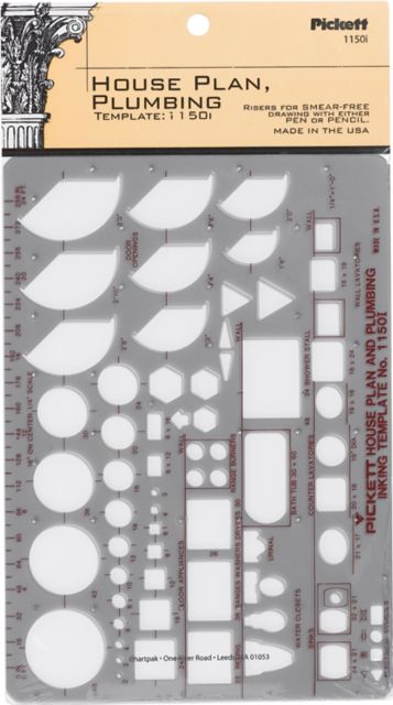 TEMPLATE HOUSING PLAN & PLUMBING INK