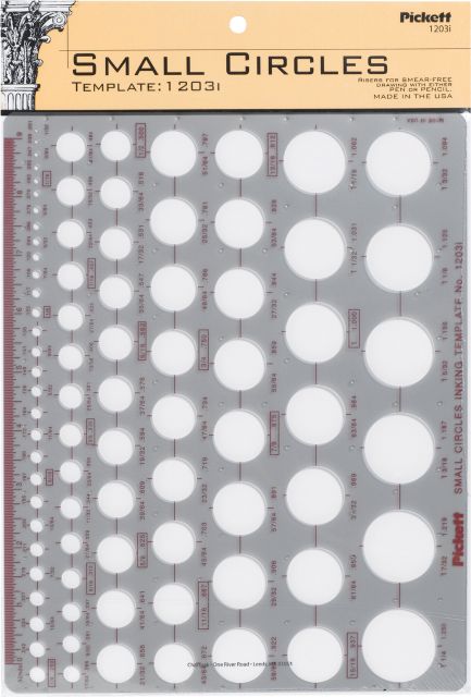 TEMPLATE CIRCLE SMALL INK