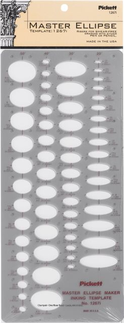 TEMPLATE ELLIPSE ISOMETRIC MASTER #1 (INK)