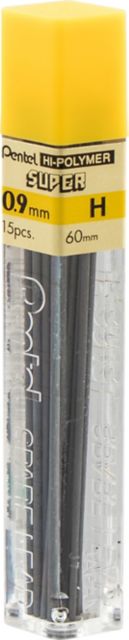 LEAD MECHICAL PENCIL .9MM H 15-TUBE
