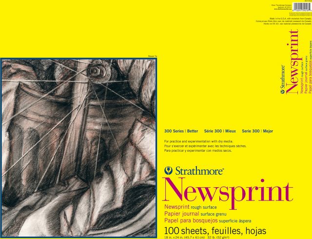 NEWSPRT RGH 18X24 100SH