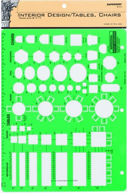 TEMPLATE INTERIOR DESIGN TABLES & CHAIRS
