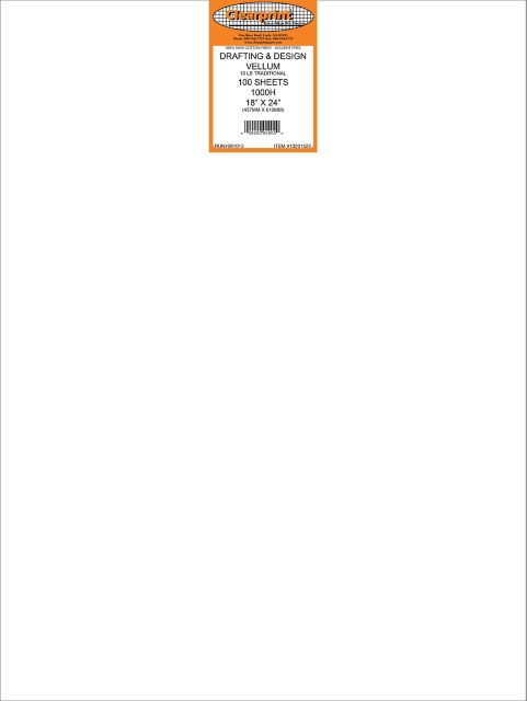 1000H 18X24 SHEET