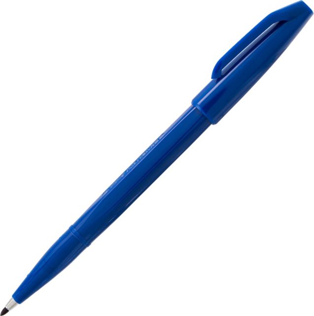 FIBER TIP SIGN PEN BLUE