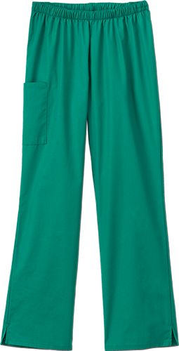 WMN ELASTIC PANT GREEN LG