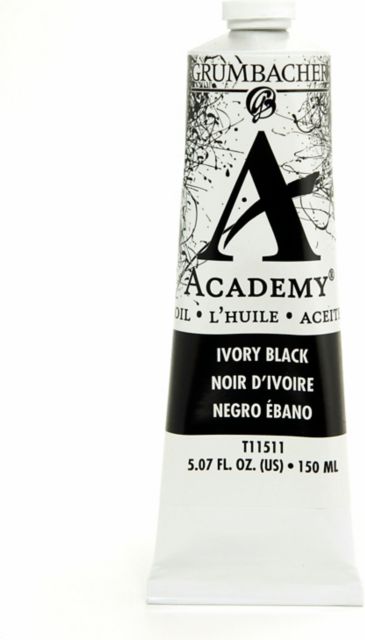 ACADEMY OIL 150 ML IVORY BLACK