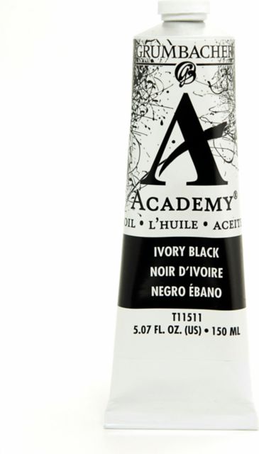 ACADEMY OIL 150 ML IVORY BLACK