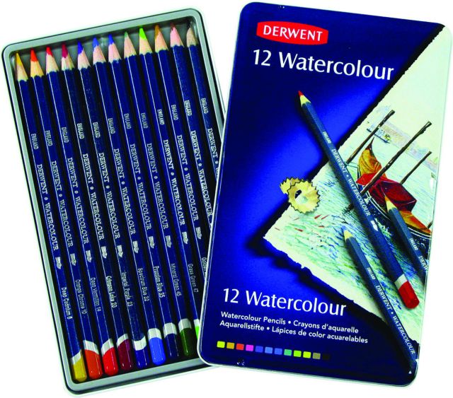 Derwent Watercolour Pencils 12 Set