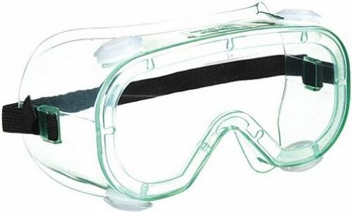 Uncoated Splash Goggles Clear