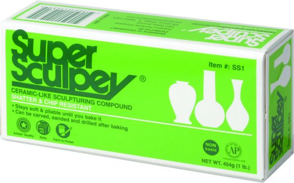 Super Sculpey 1 Lb Pack Beige