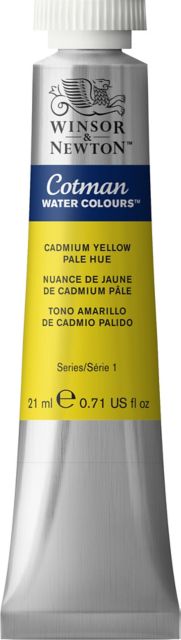 COTMAN WATERCOLOR 21ML CADMIUM YELLOW PALE
