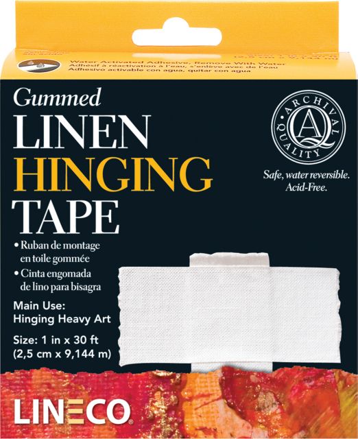Gummed Linen Tape 1 Inch X 30 Foot