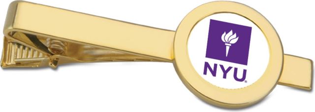CSI Gold Tie Bar With Colored Medallian - ONLINE ONLY