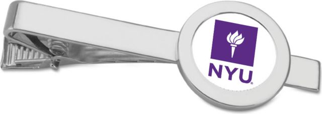 CSI Silver Tie Bar With Colored Medallian - ONLINE ONLY
