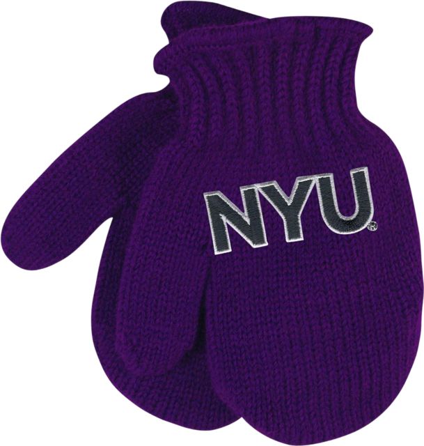 New York University Infant/Toddler Knit Mittens