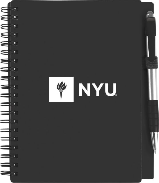 New York University 6'' x 7'' Spiral Notebook with Pen