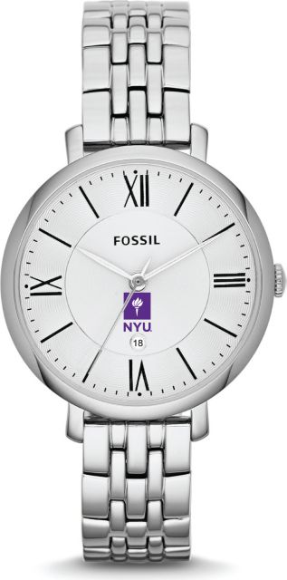 Fossil Ladies Jacqueline Three Hand Stainless Steel Watch ONLINE ONLY