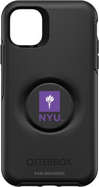 OtterBox Black iPhone 11 Otter + Pop Symmetry case with NYU Primary Mark  design - ONLINE ONLY: New York University