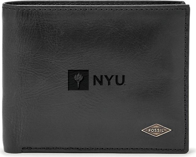 Fossil Leather Ryan RFID Passcase - Black - ONLINE ONLY