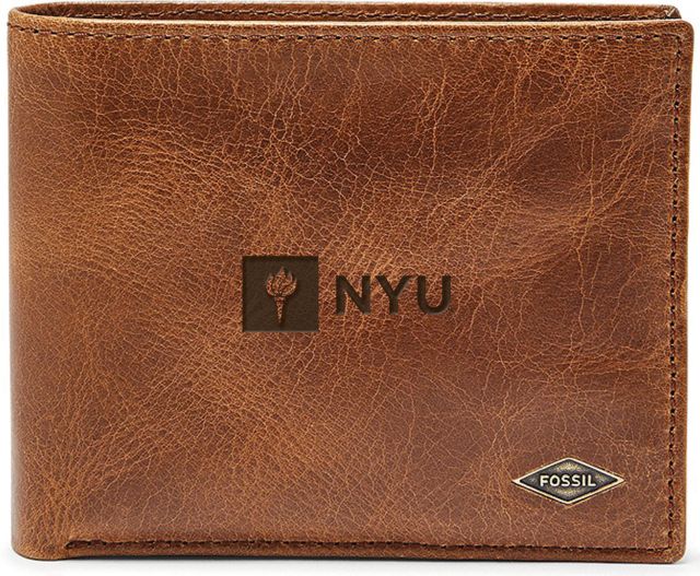 Fossil Leather Ryan RFID Passcase - Dark Brown - ONLINE ONLY