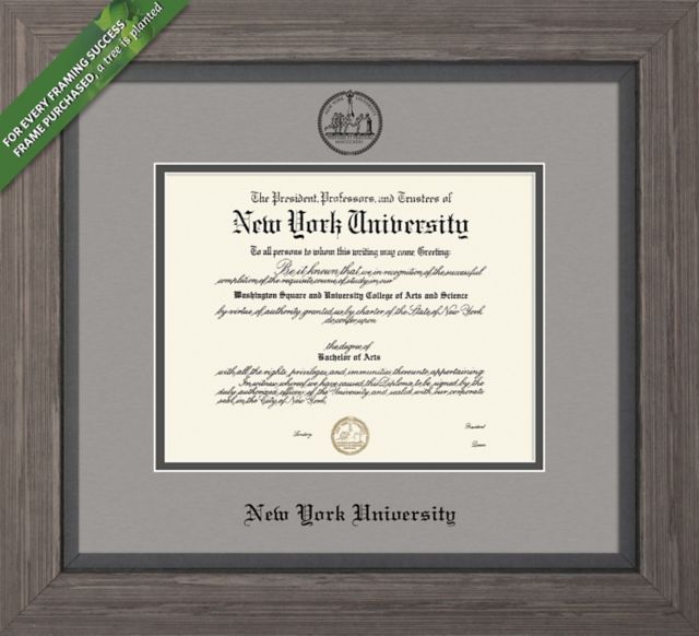 Framing Success Greystone 11.25 x 14.25  Diploma with Double mat - ONLINE ONLY