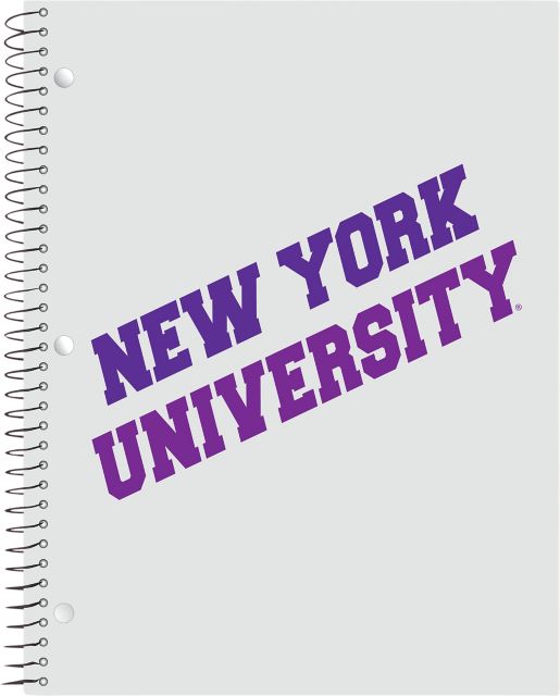 New York University 1 Subject Notebook