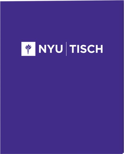 New York University 2 Pocket Folder