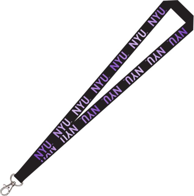 New York University 3/4'' Lanyard