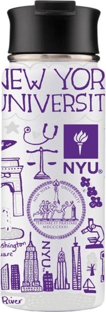 New York University 20 oz Tumbler