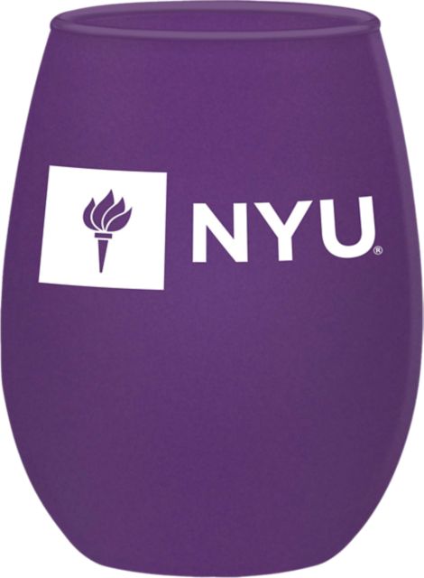 FROSTED WINE GLASS/PURPL/21OZ/