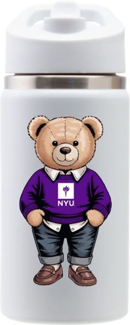 New York University 14 oz. Sipper Bottle