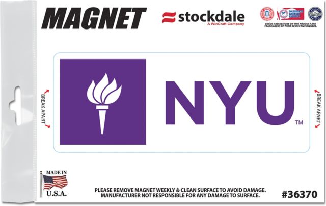 New York University 3x5 Magnet