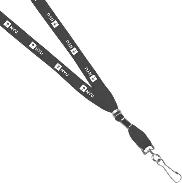 New York University Lanyard with Swivel Hook