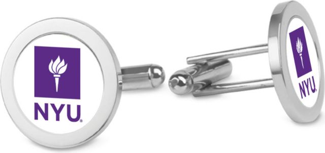 CSI Silver Cufflinks (Gift Boxed) With Colored Medallion - ONLINE ONLY