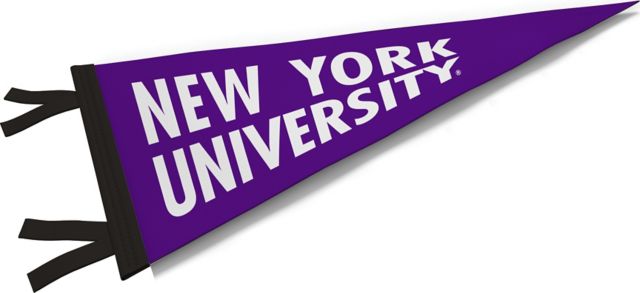 New York University 9'' x 24'' Pennant: New York University