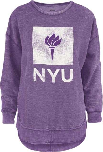 New York University Women's Poncho Crewneck Sweatshirt