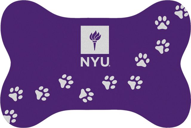 New York University Bone Shaped Pet Mat