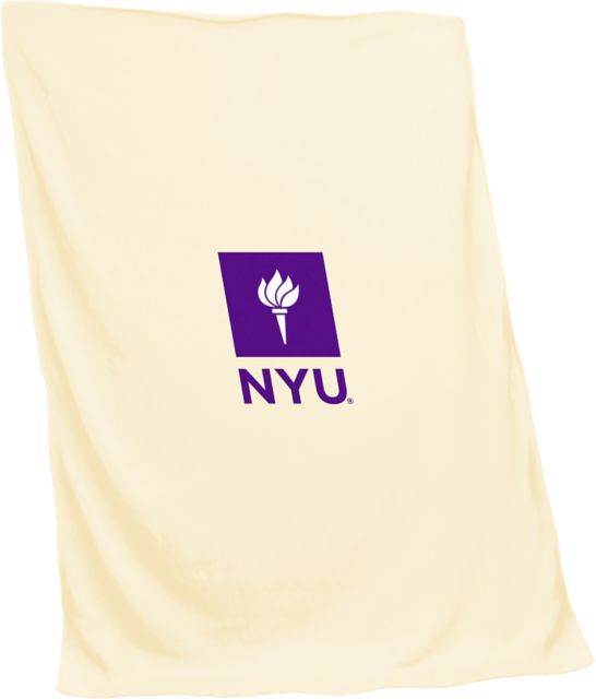 New York University 84"x54" Sweatshirt Blanket