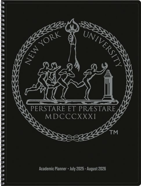 New York University Academic Monthly Planner