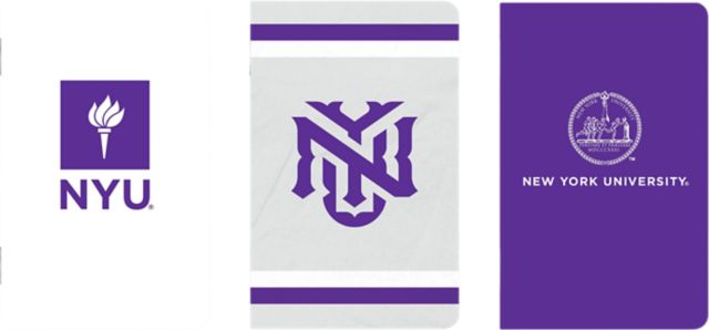 New York University 3 Pack Mini Notebook