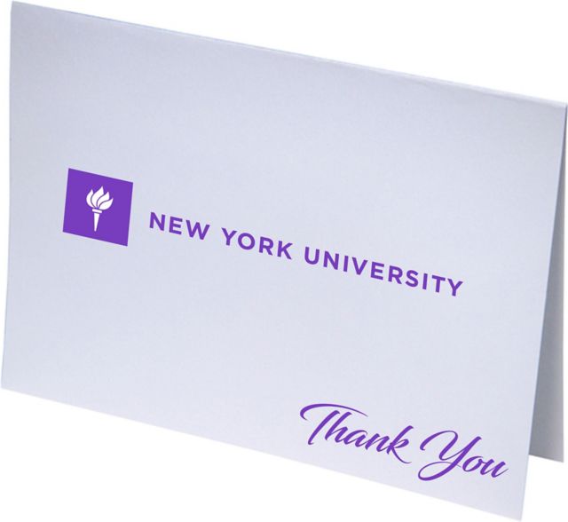 New York University Thank You Notecards 10-Pack