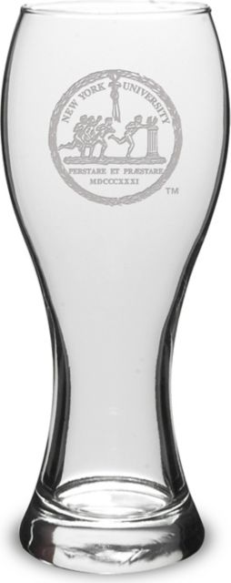 New York University Pilsner Glass