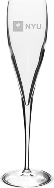 New York University Titanium Toasting Glass