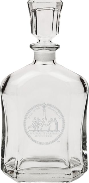 New York University 23.75 oz. Whiskey Decanter